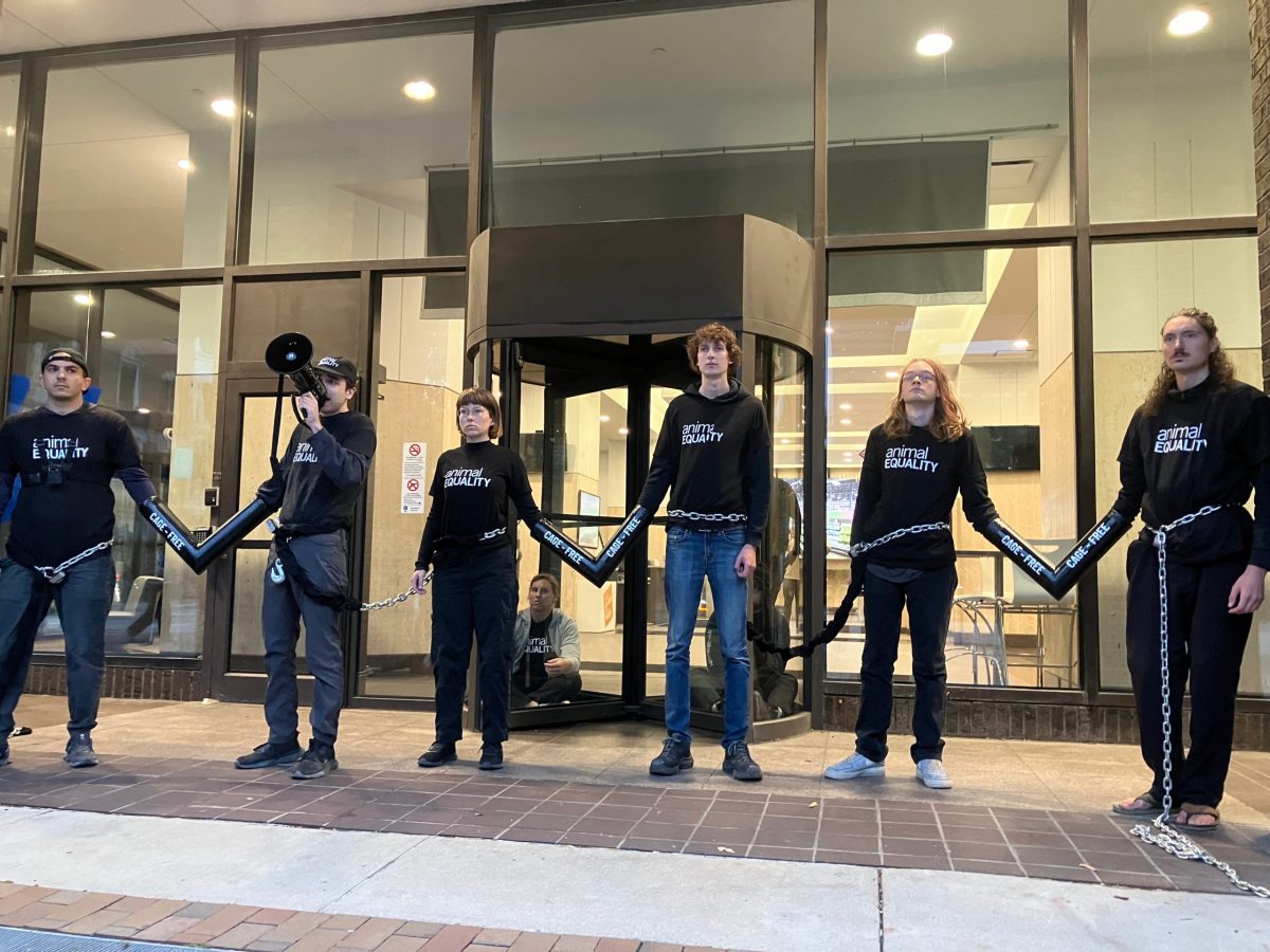 Animal rights activists have been protesting Kroger for months. Now they’re moving in